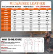 Milwaukee Leather MDM3003 Men's 'Brute' Concealed Snap Black Denim and Black Leather Club Style Vest w/ Hidden Zipper