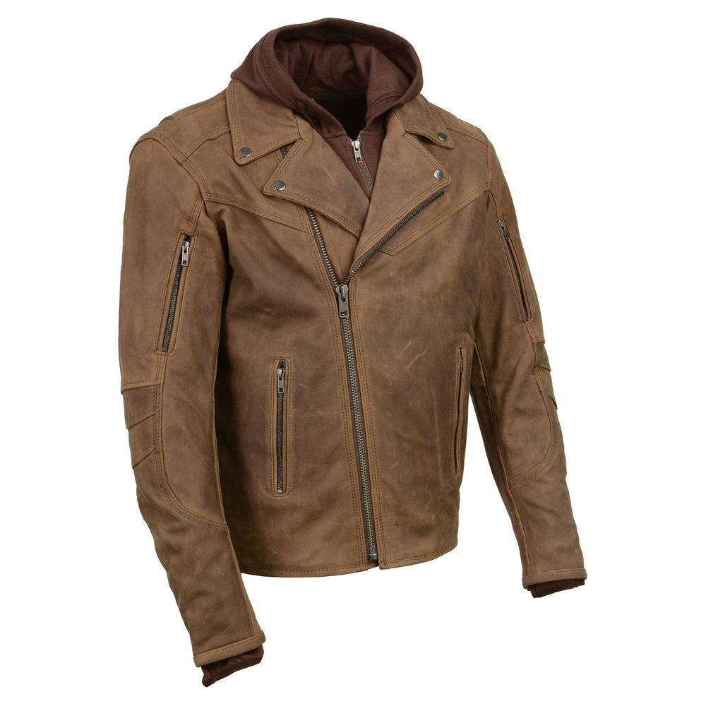 Brown Horse\' MLM1511 Leather LeatherUp Crazy USA – Milwaukee Vintage Men\'s \'Vagabond\'