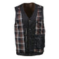 Milwaukee Leather MLM3518 Men's Gambler Snap Front Vintage Crazy Horse Brown Motorcycle Leather Vest