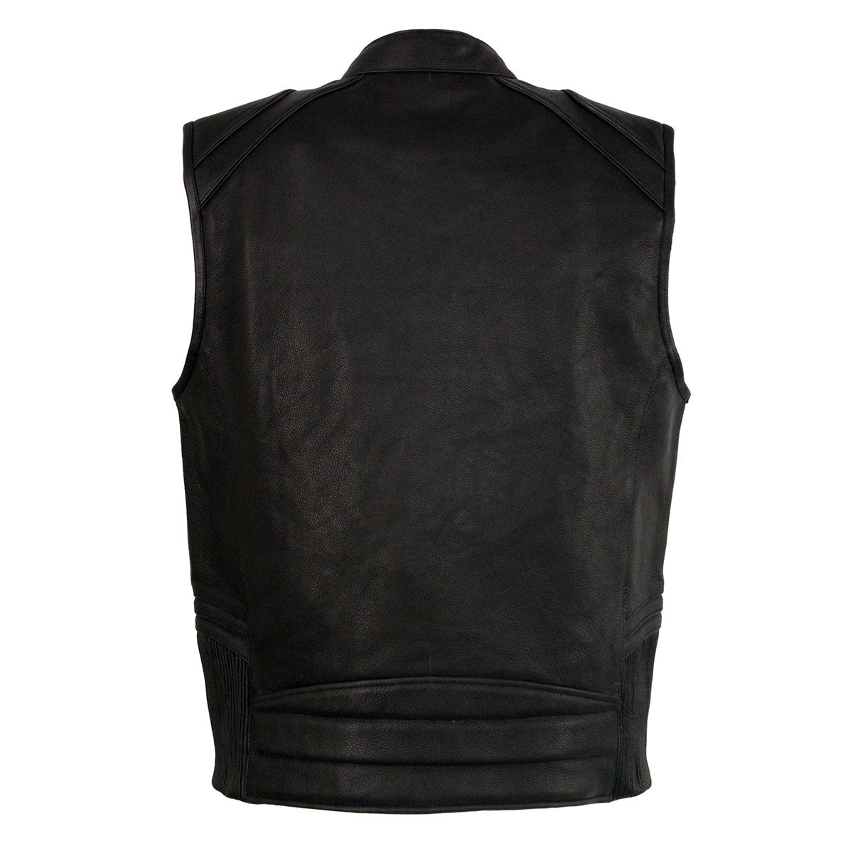 Heated hot sale leather vest