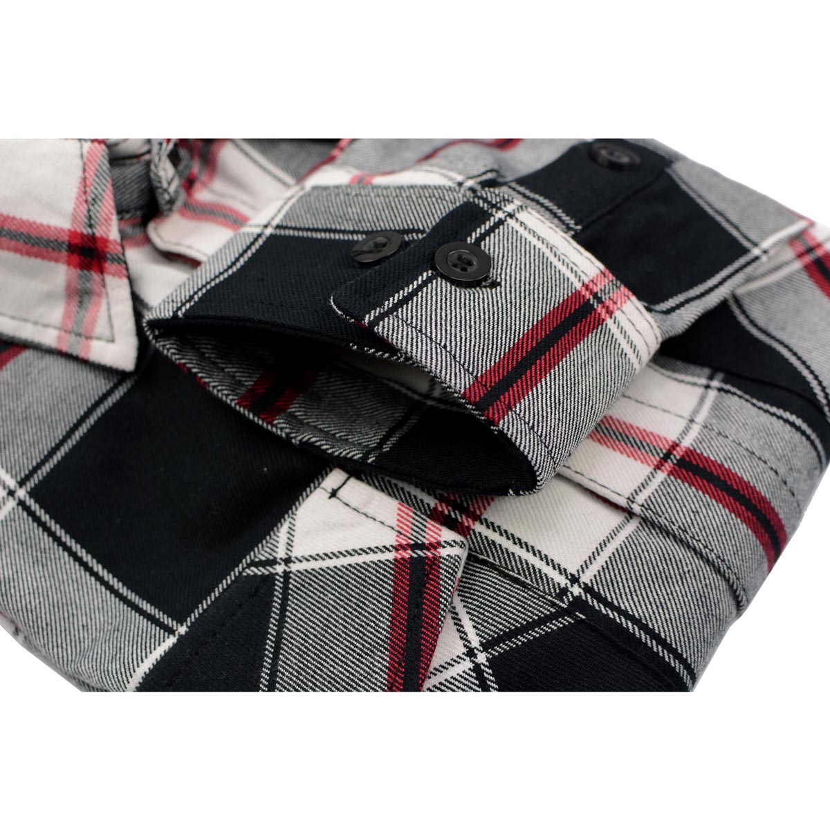 Brown Black And White Long Sleeve Biker Flannel shops Shirt for Men