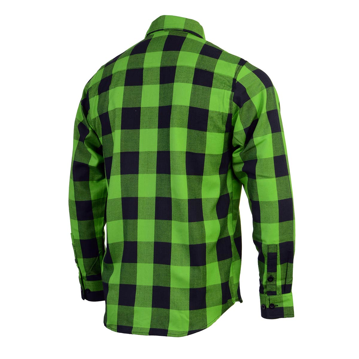 Black and Blue Long Sleeve outlet Biker Flannel for Men