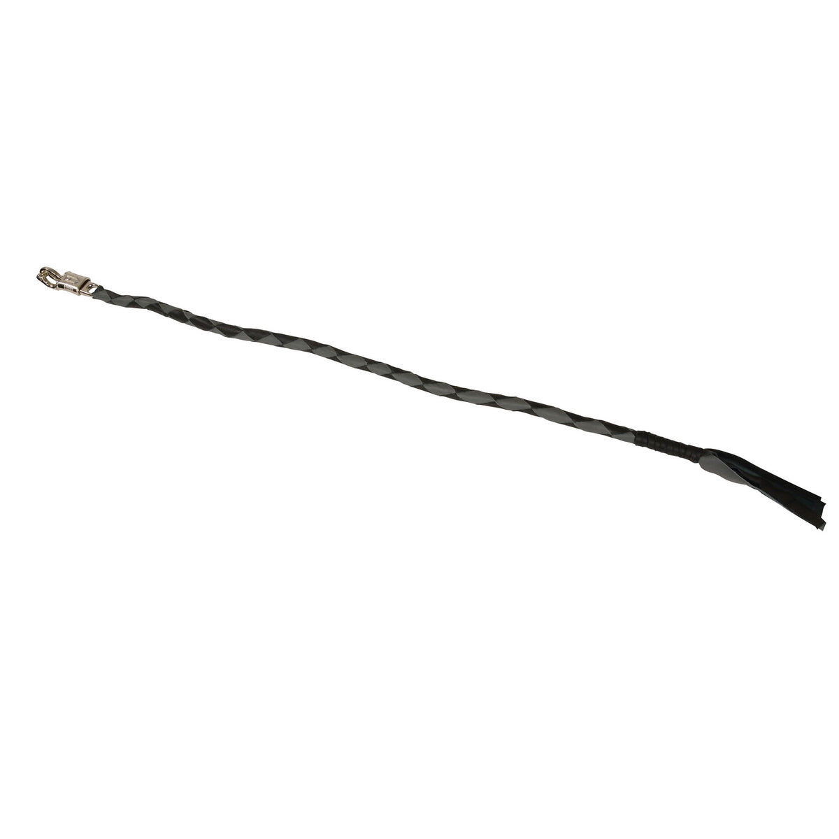 Milwaukee Leather 36'' Genuine Leather Whip - Black Get Back Whip for Handlebar - Biker Whip - MP7900