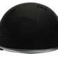 Milwaukee Helmets Bare Bones Glossy Black Half Motorcycle Helmet for Men and Women DOT Approved MPH9711DOT