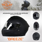 Milwaukee Helmets Breeze Flat Black Advanced Motorcycle Modular Helmet w/ Drop Down Visor DOT Approved MPH9814DOT