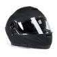 Milwaukee Helmets Breeze Flat Black Advanced Motorcycle Modular Helmet w/ Drop Down Visor DOT Approved MPH9814DOT