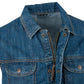 Milwaukee Motorcycle Clothing Company MV3850 Men's Blue Denim Stone Washed Motorcycle Vest