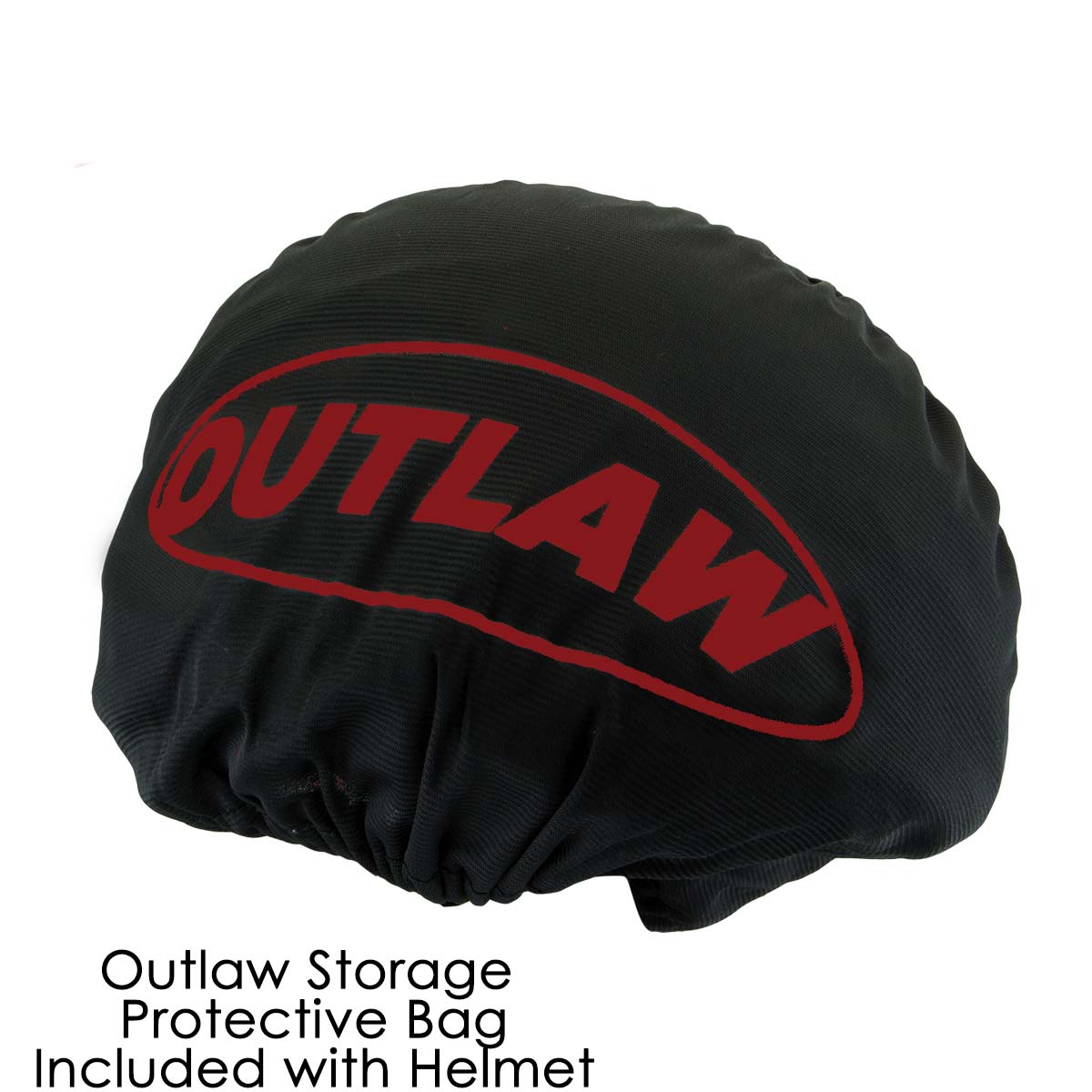 Outlaw T70 'Stealth'Advanced DOT Solid Flat Black Half Motorcycle Skull Helmet