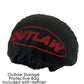 Outlaw T68 'The O.G.' Flat Black Motorcycle DOT Skull Cap Helmet