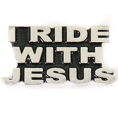 Hot Leathers I Ride With Jesus Pin PNA1076