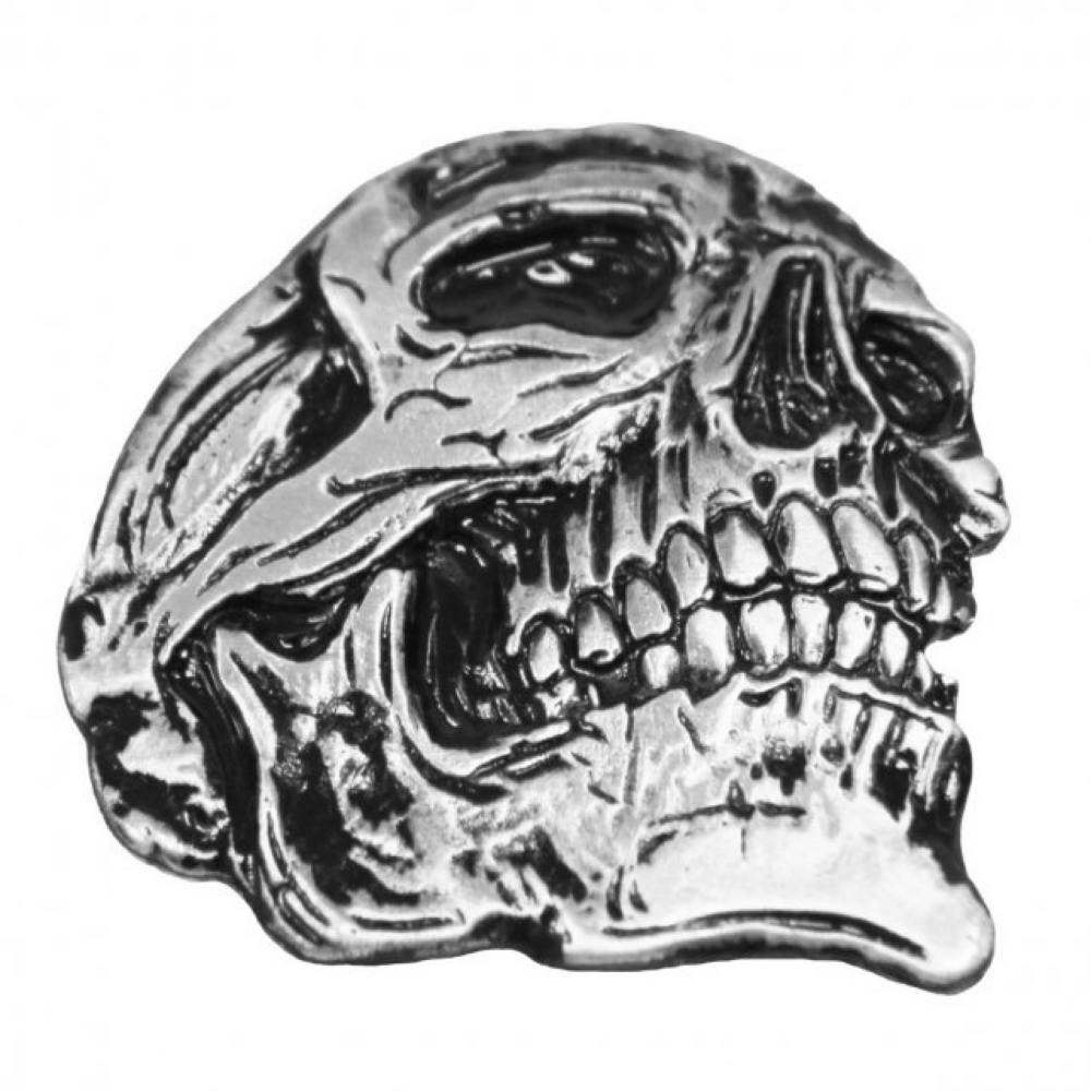 Milwaukee Leather PNA1240 Spade Skull Pin