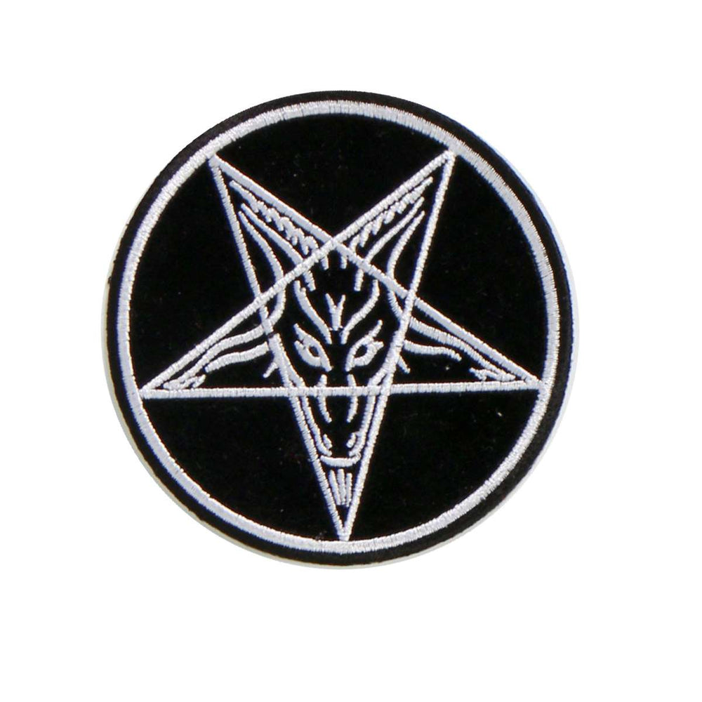 Hot Leathers Pentagram Goat Embroidered 4