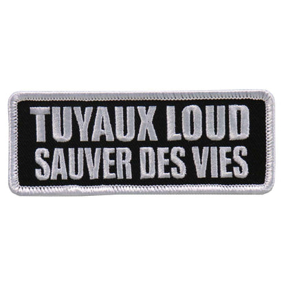 Hot Leathers Tuyaux Loud Sauver Des 4"x2" Patch PPL9635