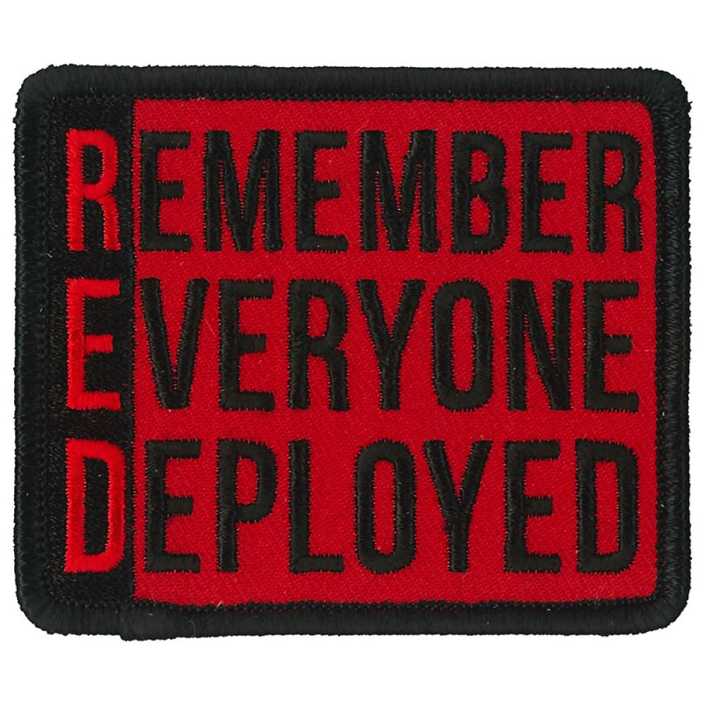 Hot Leathers PPL9863 Remember Deployed 3"x 3" Patch