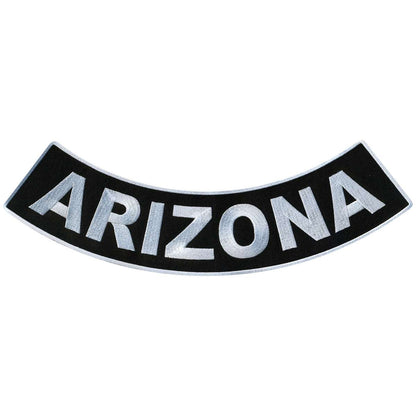 Hot Leathers Arizona 12” X 3” Bottom Rocker Patch PPM5005