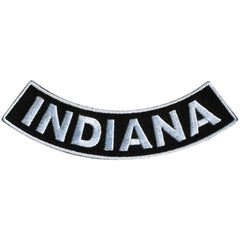 Hot Leathers Indiana 4” X 1” Bottom Rocker Patch PPM5028