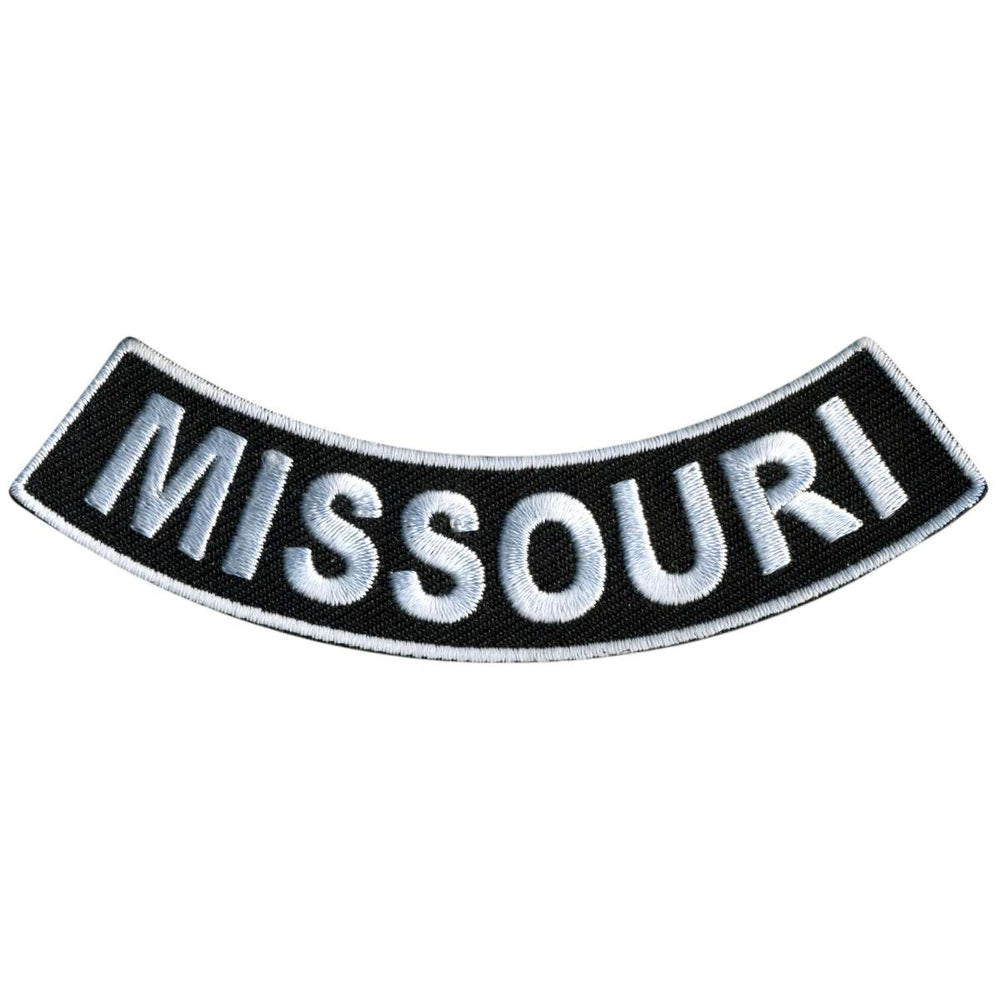 Hot Leathers Missouri 4” X 1” Bottom Rocker Patch PPM5050