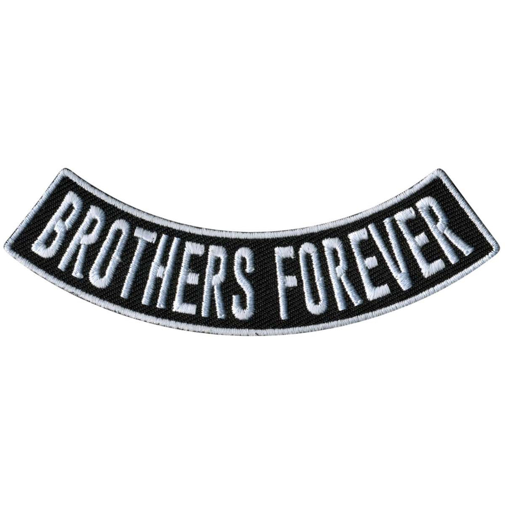 Hot Leathers Brothers Forever 4” X 1” Bottom Rocker Patch PPM5118