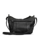 Hot Leathers Black Leather Purse with Two Zipper Pockets PUA1060