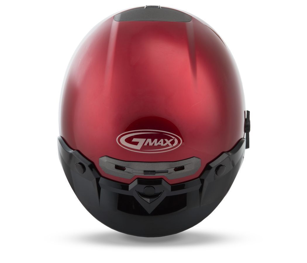 GMax GM32 Candy Red Open Face Helmet