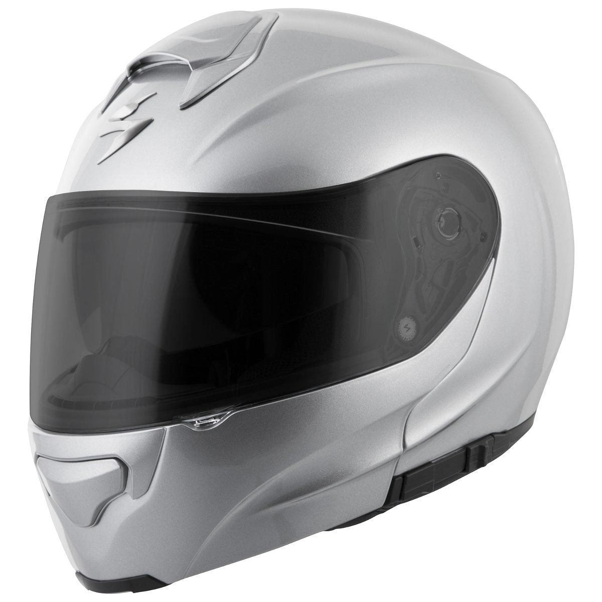 Close Out Scorpion EXO-GT3000 Hyper Silver Modular Helmet - 75-1508L