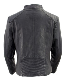 Milwaukee Leather Vintage SFL2814 Women's Black Leather Motorcycle Style Fashion Jacket