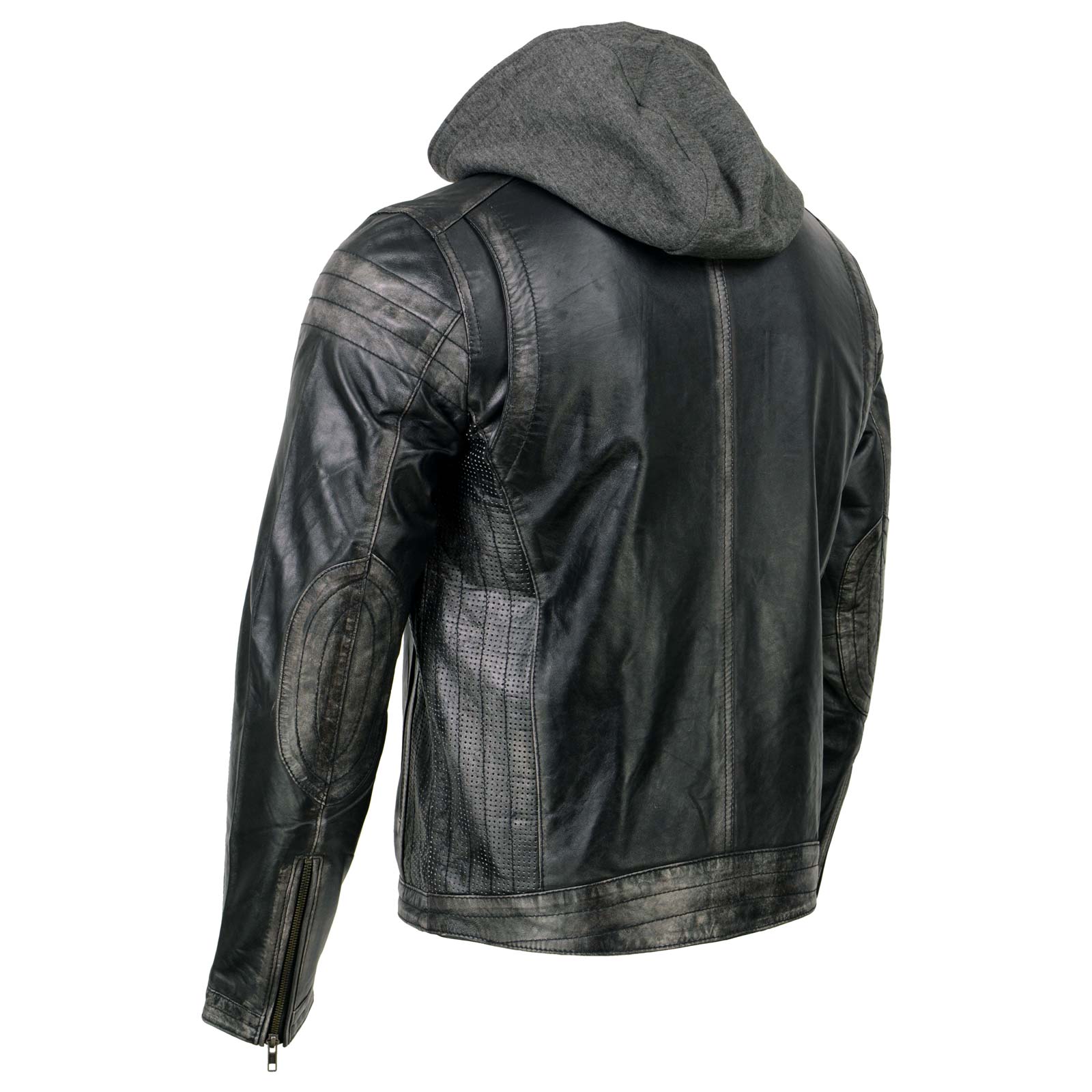 Starkiller Cosplay Black Leather Jacket | CLJ