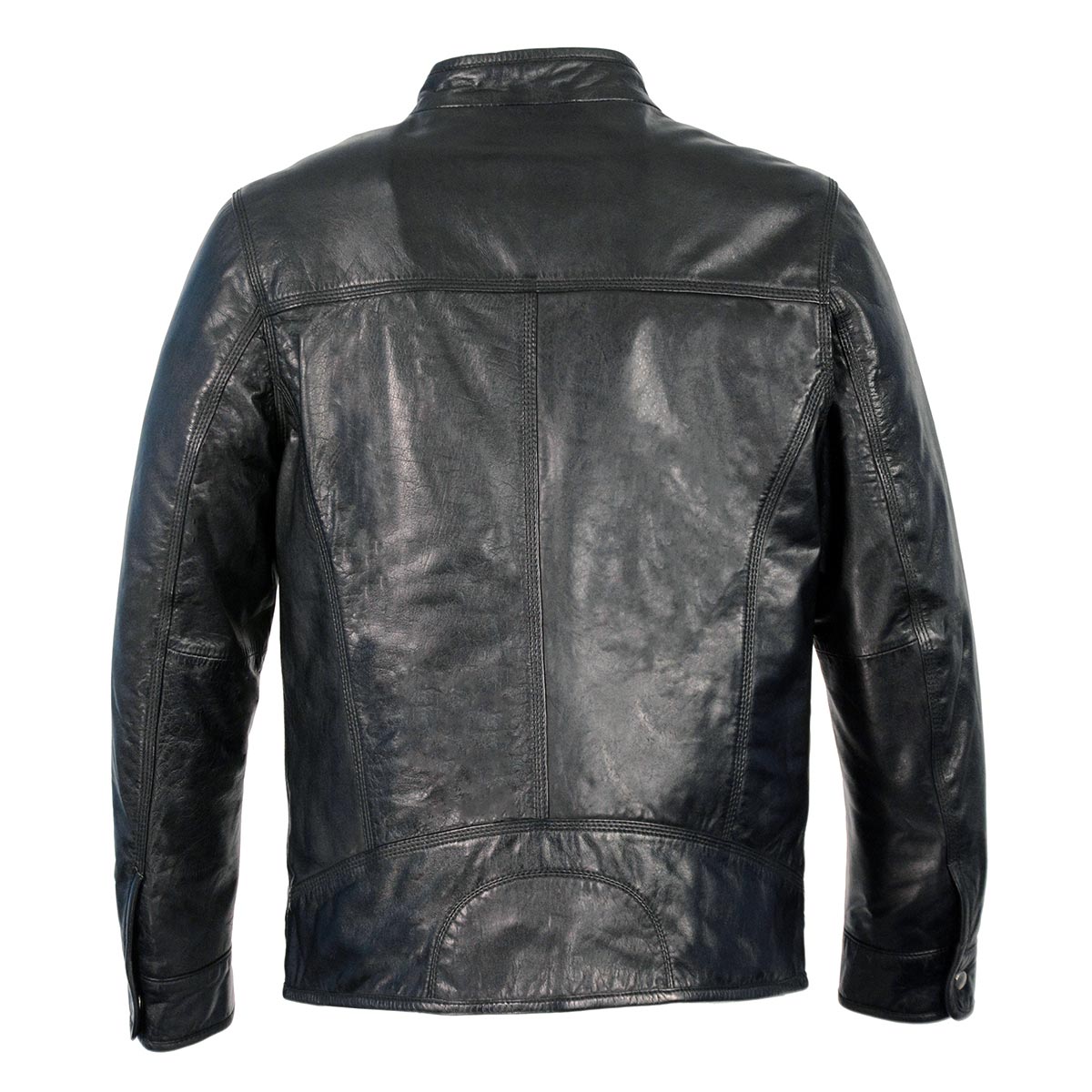 Milwaukee Leather SFM1865 Men's Black Classic Fashion Leather Jacket ...
