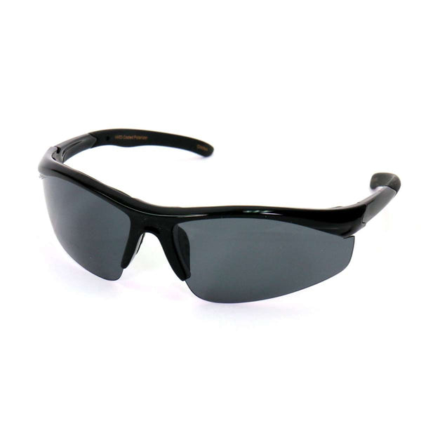 Hot Leathers Eazy Eyes Safety Sunglasses with Smoke Mirror Lenses