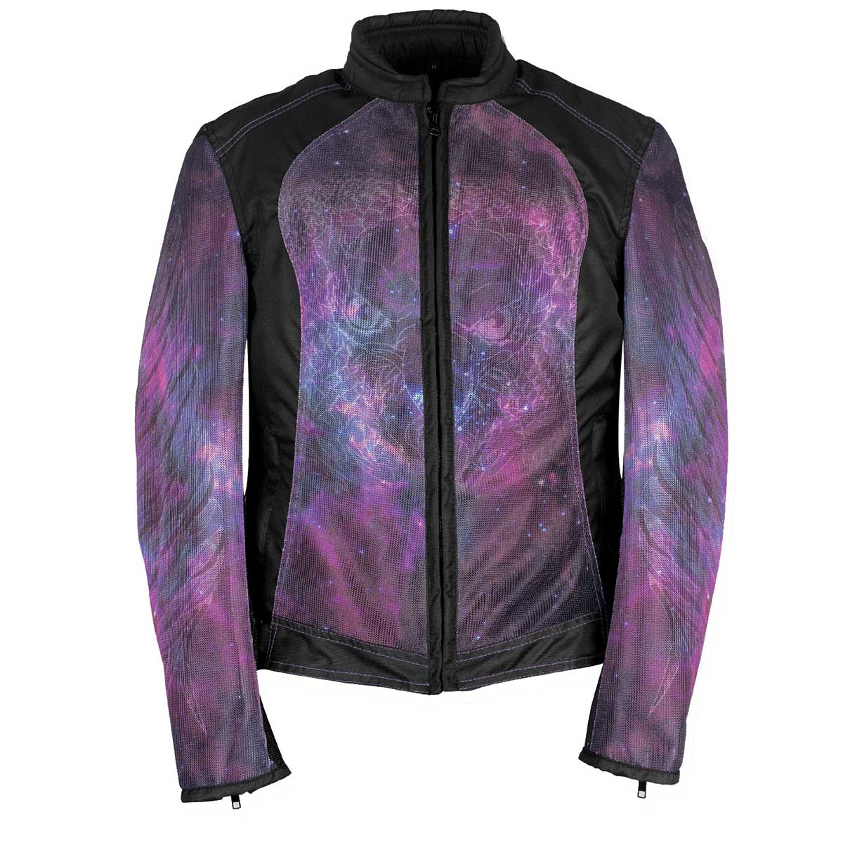 NexGen SH2384 Women's Cosmic Mesh and Textile Combo Jacket – LeatherUp USA