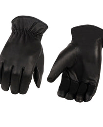 Xelement XG-734 Men's Premium Deerskin Motorcycle Gloves