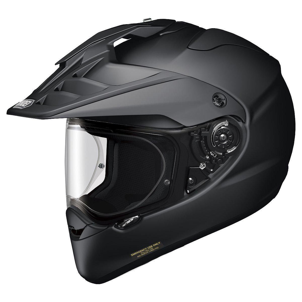 Shoei Hornet X2 Matte Black Dual Sport Helmet