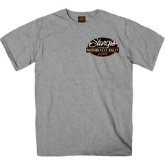 2025 Sturgis Motorcycle Rally Attractions Men's Heather Gray T-Shirt