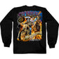 2025 Sturgis Motorcycle Rally #1 Ghost Rider Black Men's Long Sleeve Shirt