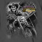 2025 Sturgis Motorcycle Rally #1 Ghost Rider Charcoal Men's Long Sleeve Shirt