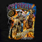 2025 Sturgis Women's Motorcycle Rally #1 Ghost Rider Black Ladies T-Shirt