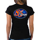 2025 Sturgis Women's Motorcycle Rally Rally Logo Black Ladies T-Shirt