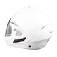 Hawk 'FX' ST11121 10WG White Modular Motorcycle Helmet