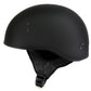 Outlaw T68 'The O.G.' Flat Black Motorcycle DOT Skull Cap Helmet