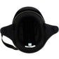 Hot Leathers HLT70 'Stealth' Flat Matte Black Motorcycle DOT Skull Cap Classic Half Helmet