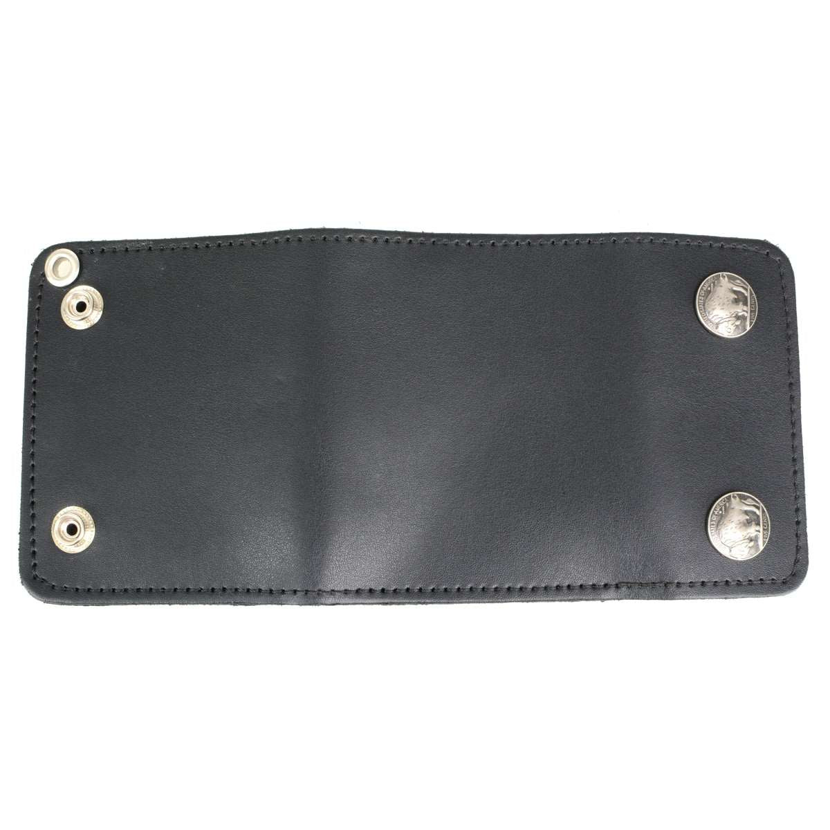 Hot Leathers Buffalo Nickel Bi-Fold Wallet WLA1001