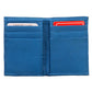 Hot Leathers Blue Credit Card Holding Wallet WLD1019