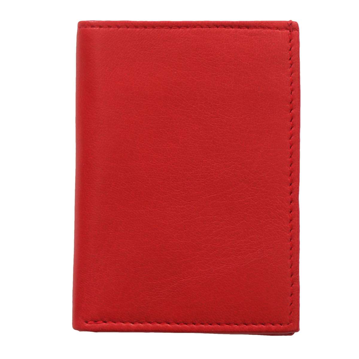 Hot Leathers Red Credit Card Holding Wallet WLD1020