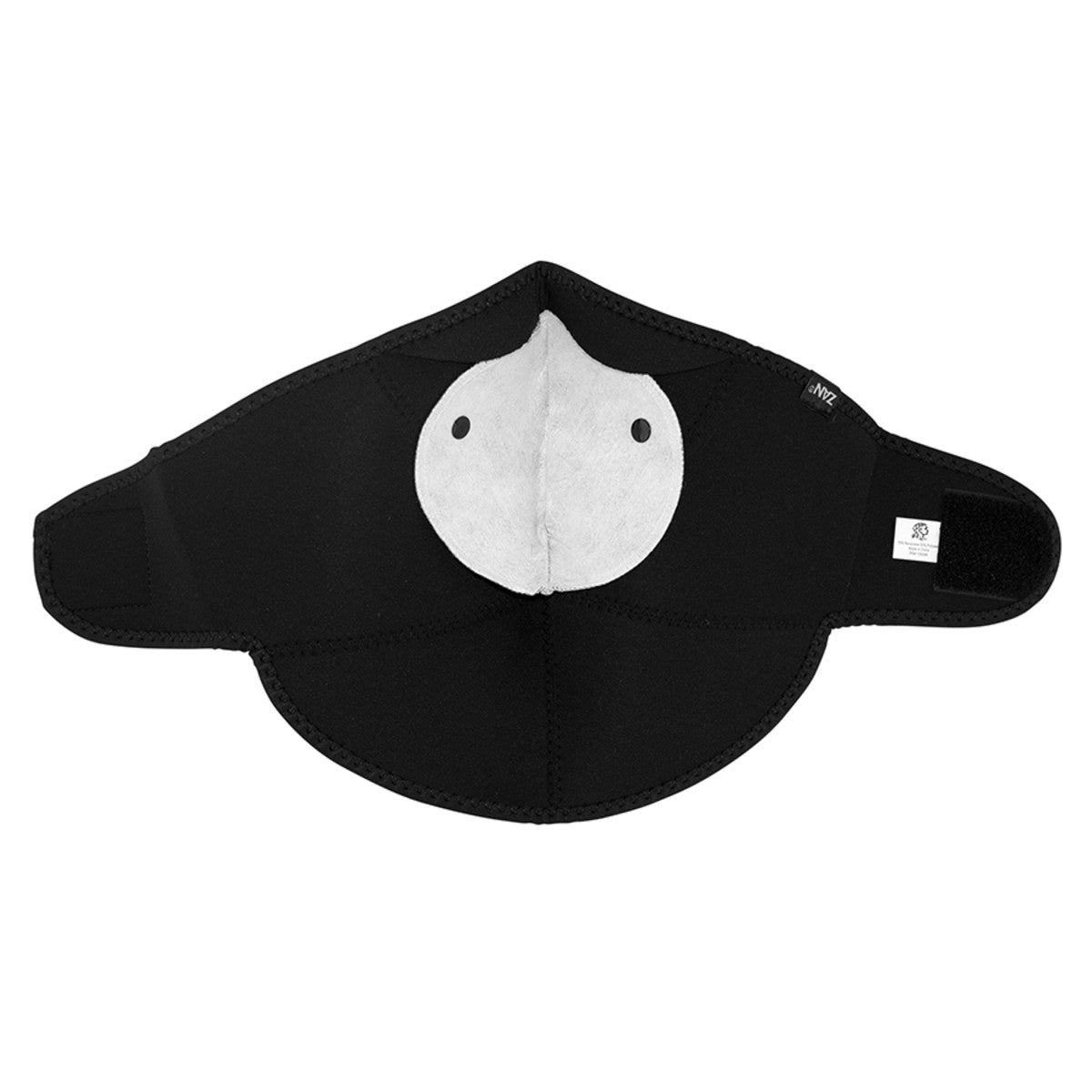 ZanHeadgear WNX114H3 3 Panel Neo-X Neoprene Black With PM2.5 Filters