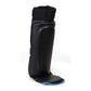 X-Fitness XF1000 Black and Blue Hybrid Kickboxing MMA Shin Guards