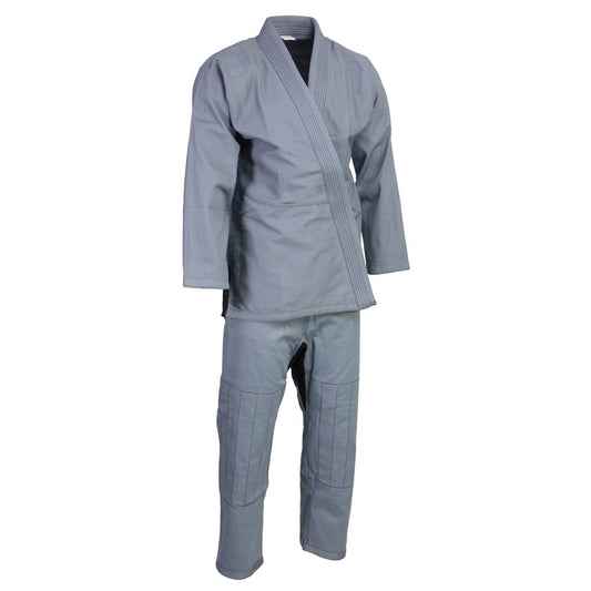 X-Fitness XFM6001 Ultra Light Preshrunk BJJ Jiu Jitsu Gi (See Special Sizing Guide)-GREY