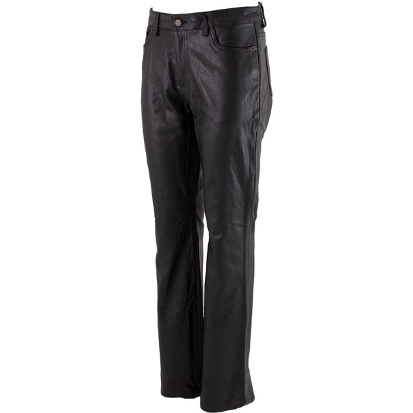 Xelement B4402 Men's Advanced Black and Grey Advanced X-Armored Tri-Tex  Fabric Motorcycle Pants 32 