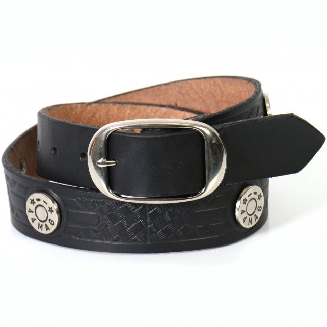 Hot Leathers BLE1007 44 Mag Studded Black Leather Belt – LeatherUp USA