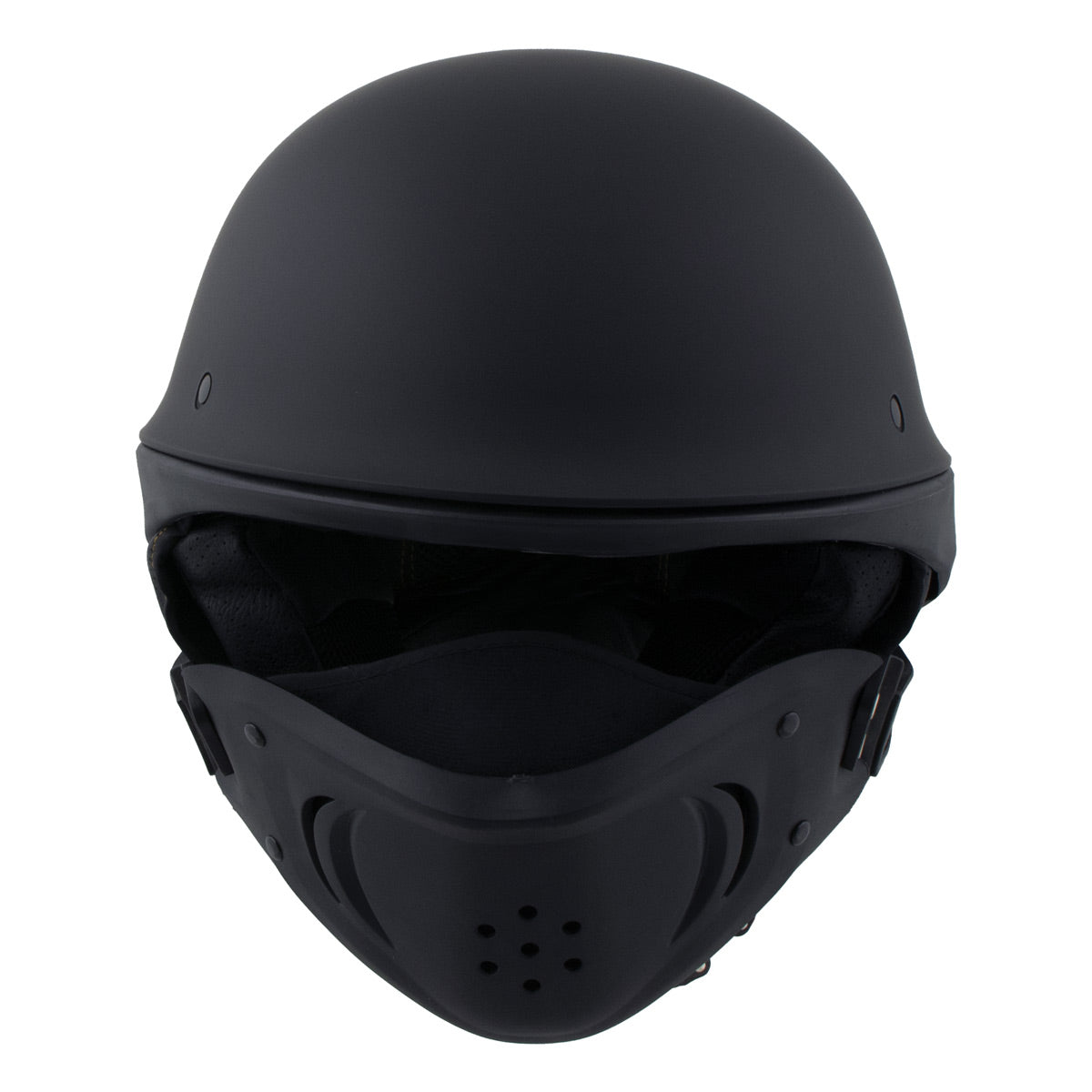 1Storm Novelty Motorcycle Helmet Half Face German Style DOT