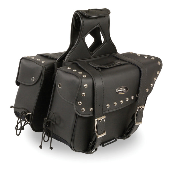 Livin' It Up Studded Saddle Bag - One Size